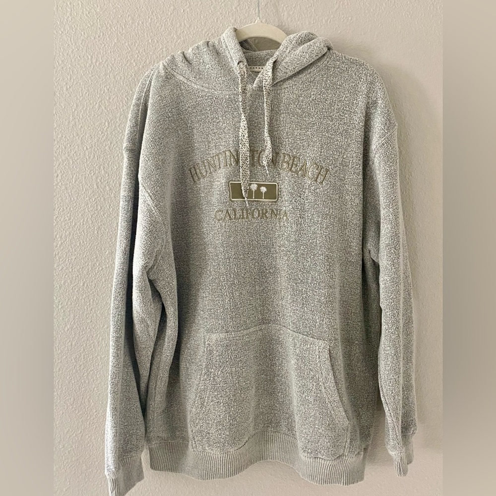 Heather Taupe/Gray California Hoodie Sweatshirt